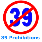 39 Prohibitions of Shabbat