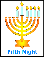 Hanukkah 5th Candle
